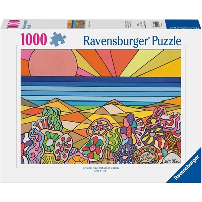 Ravensburger Пъзел Ravensburger от 1000 части - Каменни цветя в Хавай (12001240)