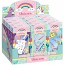 Mini sada na výrobu náramkov náhrdelníkov a pečiatky Jednorožec