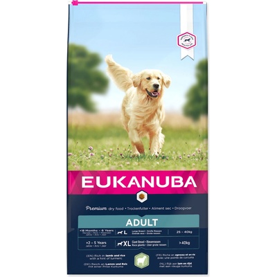 EukanubaAdult Large Breed jehněčí 12 kg