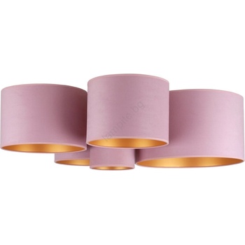 Image 1 of Duolla - Плафон ROLLER PENTO 5xE27/60W/230V розов (DU600460)