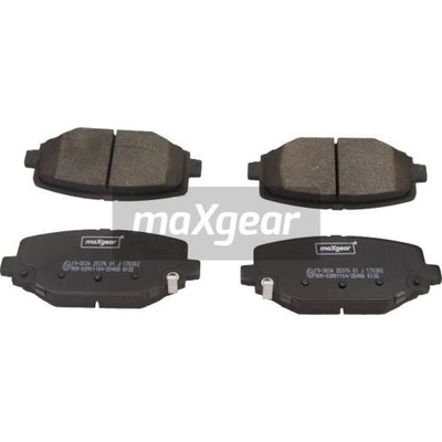 MAXGEAR Sada brzdových platničiek kotúčovej brzdy 193034