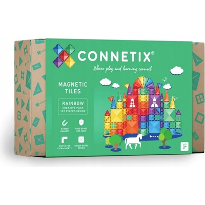 Connetix Magnetická stavebnice 102 ks – Zboží Dáma