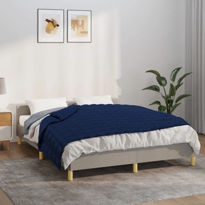 Pure Line Home Тежко одеяло синьо 152x203 см 7 кг