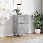 vidaXL Бюфет бетонно сив 40x35x70 см инженерно дърво (831140)