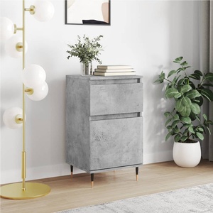 vidaXL Бюфет бетонно сив 40x35x70 см инженерно дърво (831140)
