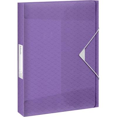 ESSELTE Гумена папка ESSELTE Colour Breeze PP Jumbo A/4 25mm лавандула 628450 (628450)