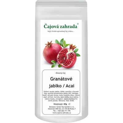 Čajová zahrada Granátové jablko & Acai ovocný čaj ovocný čaj 1000 g