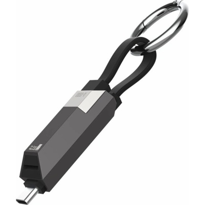 4smarts 548240 USB-C - USB-C 0,06m grafitový