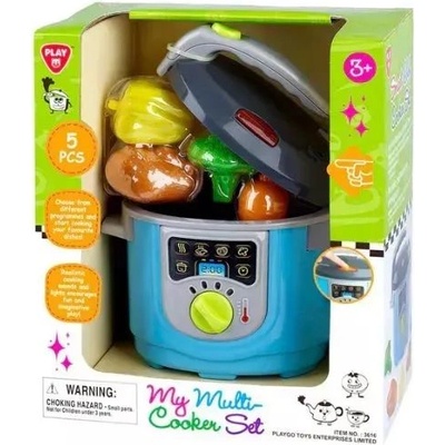 Playgo Playgo: Мултифункционален комплект за готвене - 5 части (3616)