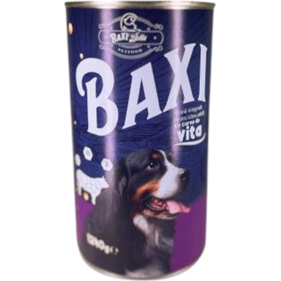 Baxi - консернирана храна за куче, различни вкусове, 1240гр