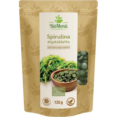 BioMenü bio Spirulina tabletky 125 g