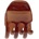 Jäneke Hair Clip Ornament TA037-534, 4 x 5 cm