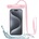 Tech-Protect Универсален водоустойчив калъф за смартфони от Tech-Protect Waterproof - Розов (9589046924521)