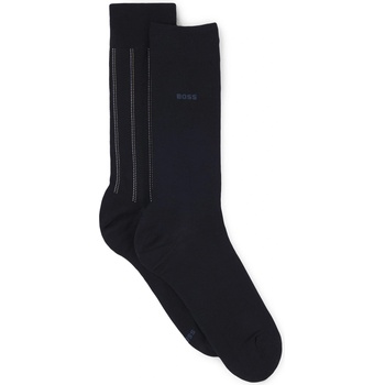 Image 1 of Boss Чорапи Boss Men's Pinstripe Crew Socks - Dark Blue 401