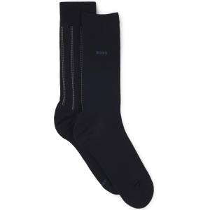 Boss Чорапи Boss Men's Pinstripe Crew Socks - Dark Blue 401