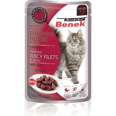 Super Benek Filetky hovězí 85 g