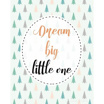 Obraz na plátne DREAM BIG, LITTLE ONE"