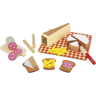 Janod Игрален комплект Janod - Сет за сандвичи (J06597)
