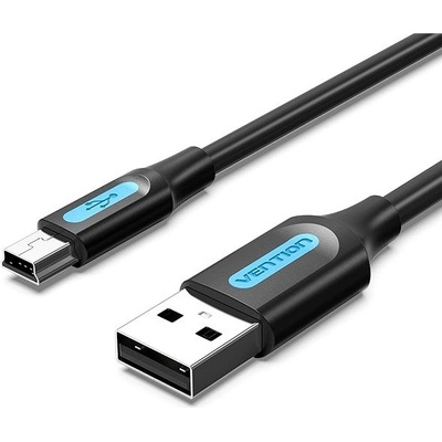 Vention COMBD Mini USB (M) to USB 2.0 (M), 0.5m, černý