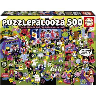 Educa Пъзел Educa от 500 части - Пъзел фест (EDU20550)