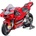 Maisto - Мотоциклет, Ducati Lenovo team 2022, (#43 Jack Miller), 1: 18 (36391-43)
