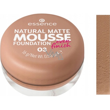 Essence NATURAL MATTE MOUSSE penový make-up 03 16 g