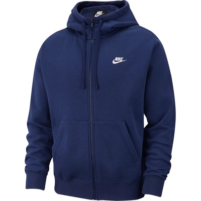 Nike Суичър Nike Sportswear Club Fleece Men's Full-Zip Hoodie - Navy