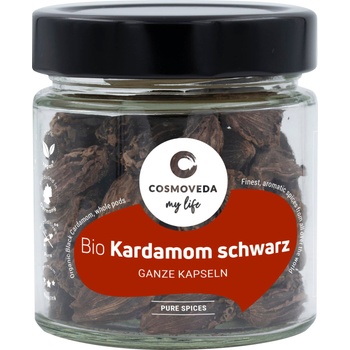 COSMOVEDA Кардамон черен, цял - органичен - 60 г
