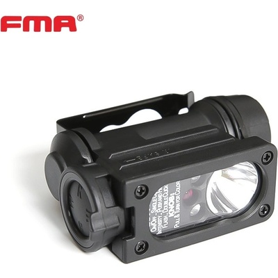 FMA hands free svietidlo Rattler Compact II Čierna