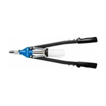 Högert Technik Hand riveter 530 mm, 5 interchangeable heads, max. 6.4 mm