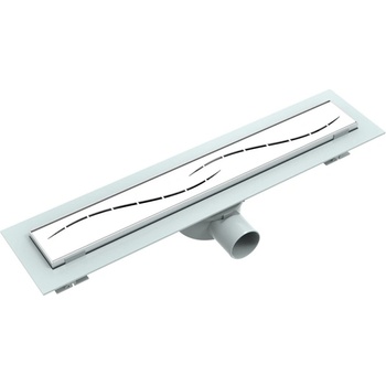 Inter Ceramic Линеен сифон icd 50027 w (50027w new generation)