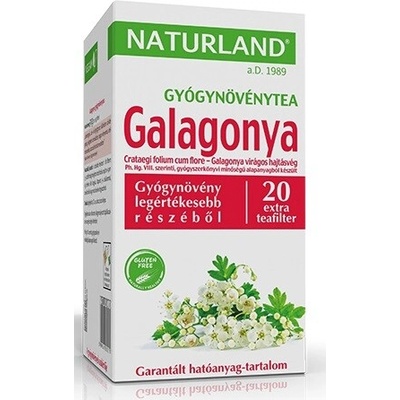 Naturland Hloh obyčajný porciovaný čaj 20 ks