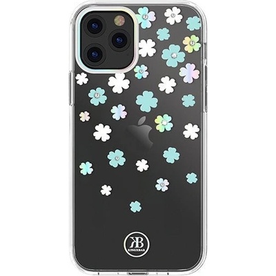 Kingxbar Калъф за телефон Kingxbar Lucky Series с Swarovski кристали за iPhone 12 Mini, прозрачен (6959003589842)