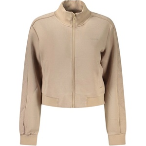 Guess jeans Дамски суичър с цип guess jeans, Размер xs, Цвят Бежов (v6bq18k6358_bea10l)