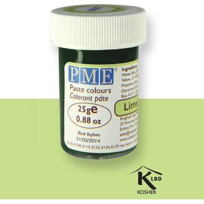 PME Gélová farba Lime Crush Limetkovo zelená 25 g