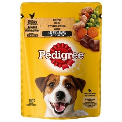 Pedigree kuracie a zelenina v omáčke 100 g
