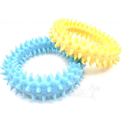 Bubu pets kroužek z pěnové gumy s ostny 8 cm