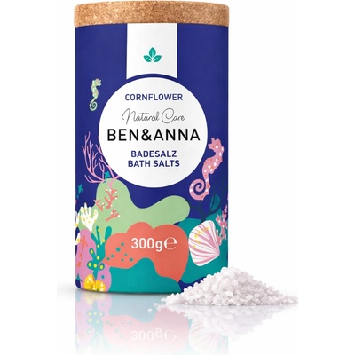 Ben & Anna Koupelová sůl Cornflower 300 g