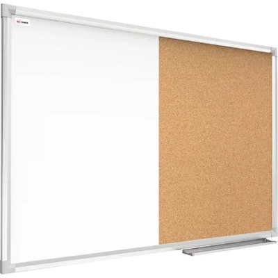 Allboards korková a magnetická tabule v hliníkovém rámu 90 x 60 cm