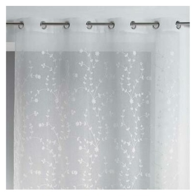 Douceur d`Interieur PETITE FLEUR ZÁVĚS - BÍLÁ 140x240