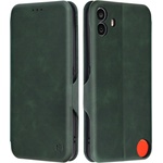 Techsuit Калъф за Nothing CMF Phone 1 - Safe Wallet Plus - зелена