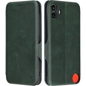 Techsuit Калъф за Nothing CMF Phone 1 - Safe Wallet Plus - зелена