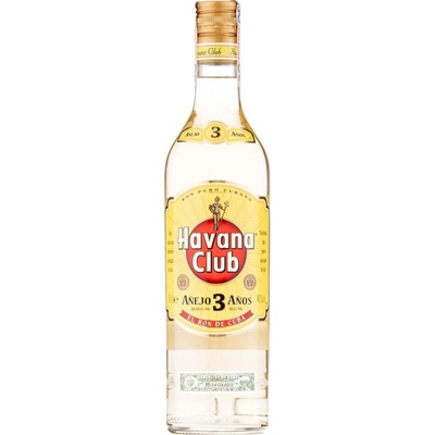 Havana Club Añejo 3y 40% 0,7 l (čistá fľaša)