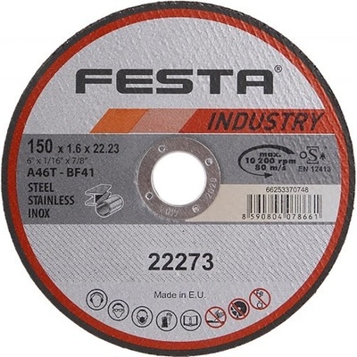 Festa Kotúč rezný 150x1,6x22,2mm 22273