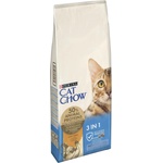 Purina CAT CHOW Special Care 3in1 - пълноценна храна против зъбен камък, образуване космени топки и за здрав уринарен тракт - с Пуешко