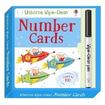 Wipe Clean Number Cards Wipe Clean Cards P... Felicity Brooks, Malu Lenzi