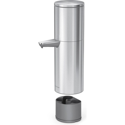 simplehuman Матово сребро стенен/автоматичен стоманен диспенсер за сапун 946 ml - simplehuman (ST1500)