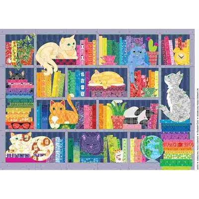 Cobble Hill - Puzzle Rainbow cats - 500 piese