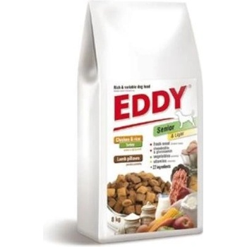 Eddy Senior & Light Breed polštářky s jehněčím 8 kg