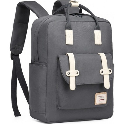 Konofactory Šedý batoh do letadla Traveller M 35 l